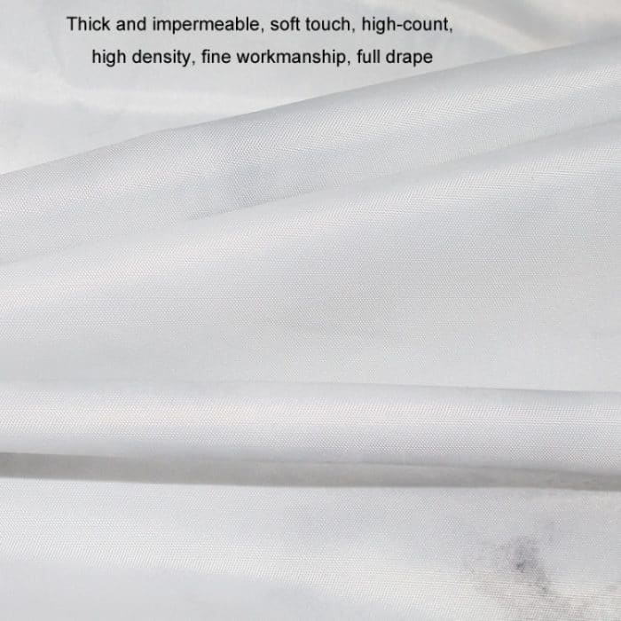 Verdickter, wasserdichter, schimmelfester Duschvorhang, einfacher Badezimmer-Hotelvorhang mit Haken, 80x180cm, 100x180cm, 100x200cm, 120x180cm, 120x200cm, 150x180cm, 150x200cm, 180x180cm, 180x200cm, 200x180cm, 200x200cm, 220x200cm, 240x200cm, 260x200cm... – Bild 5