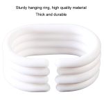 Einfacher, frischer Stil für Zuhause, Duschvorhang, wasserdicht, verdickt, Badezimmer-Vorhangstoff mit Haken – Bild 7