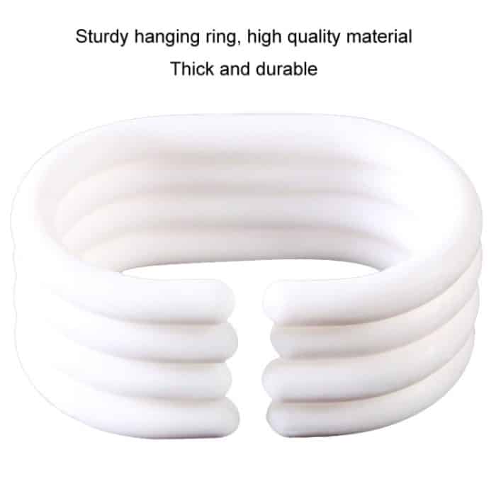 Einfacher, frischer Stil für Zuhause, Duschvorhang, wasserdicht, verdickt, Badezimmer-Vorhangstoff mit Haken, 80x180cm, 100x180cm, 100x200cm, 120x180cm, 120x200cm, 150x180cm, 150x200cm, 180x180cm, 180x200cm, 200x180cm, 200x200cm, 220x200cm, 240x200cm... – Bild 7