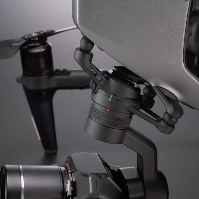 Original DJI Inspire 3 Gimbal-Gummidämpfer verbinden die X9-8K Air Gimbal-Kamera – Bild 4