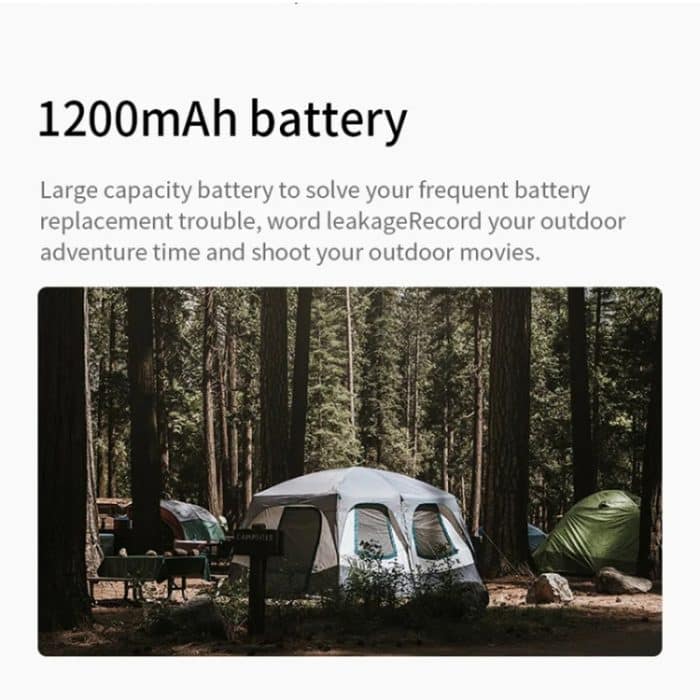 VIRAN V9 4K Dual-Farbbildschirm Tauchen Anti-Shake Action Kamera Outdoor Radfahren Reiserekorder, V9(Square), V9(Round) – Bild 11