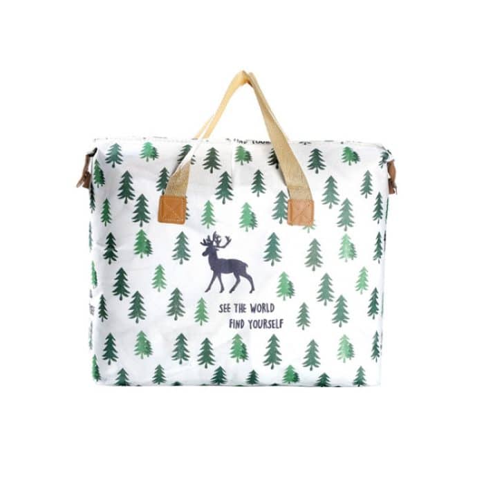 TBD0604731401.jpg Aufbewahrungstasche für Kleidungsdecken, großes Fassungsvermögen, wasserdicht, feuchtigkeitsbeständig, bewegliche Gepäcktasche, 35L Small Elk, 48L Medium Elk, 85L Large Elk, 120L Extra Large Elk, 35L Small Pineapple, 48L Medium Pineapple... – Bild 1