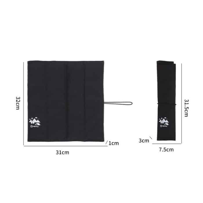 AOTU AT6225 Tragbares wasserdichtes Picknickkissen, feuchtigkeitsbeständiges Campingkissen, verdicktes, faltbares kleines Kissen für den Strand im Freien, 4 Fold Black, 4 Fold Army Green, 4 Fold Khaki, 6 Fold Khaki, 6 Fold Gray – Bild 10