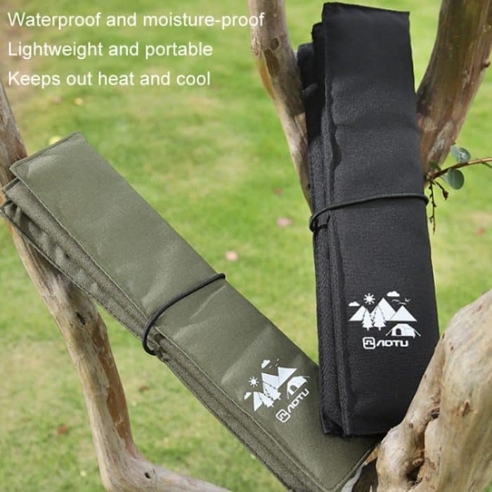 AOTU AT6225 Tragbares wasserdichtes Picknickkissen, feuchtigkeitsbeständiges Campingkissen, verdicktes, faltbares kleines Kissen für den Strand im Freien, 4 Fold Black, 4 Fold Army Green, 4 Fold Khaki, 6 Fold Khaki, 6 Fold Gray – Bild 9