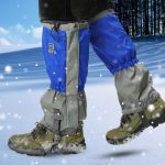 AOTU AT8901 1 Paar Outdoor-Wanderschuhe, wasserdicht, schneefest, Schuhüberzug, Wandern, Wüste, sanddicht, Fußüberzug, M Red, M Black, M Orange, L Red, L Black – Bild 2