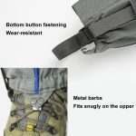 AOTU AT8901 1 Paar Outdoor-Wanderschuhe, wasserdicht, schneefest, Schuhüberzug, Wandern, Wüste, sanddicht, Fußüberzug, M Red, M Black, M Orange, L Red, L Black – Bild 5