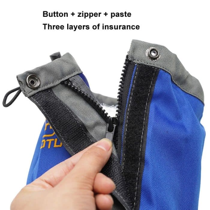 AOTU AT8901 1 Paar Outdoor-Wanderschuhe, wasserdicht, schneefest, Schuhüberzug, Wandern, Wüste, sanddicht, Fußüberzug, M Red, M Black, M Orange, L Red, L Black – Bild 7