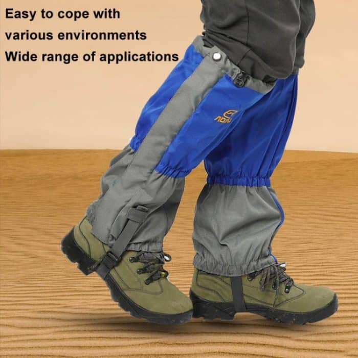 AOTU AT8901 1 Paar Outdoor-Wanderschuhe, wasserdicht, schneefest, Schuhüberzug, Wandern, Wüste, sanddicht, Fußüberzug, M Red, M Black, M Orange, L Red, L Black – Bild 10