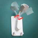 Multifunktionales, universelles, verstellbares Duschregal für Badezimmer mit freiem Loch – Bild 4