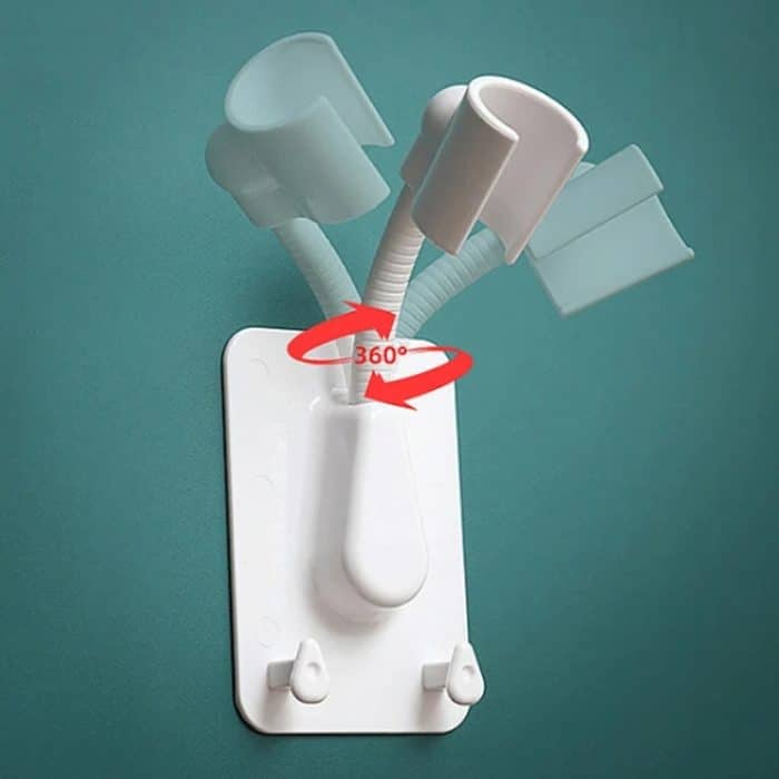 Multifunktionales, universelles, verstellbares Duschregal für Badezimmer mit freiem Loch – Bild 4