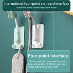 Multifunktionales, universelles, verstellbares Duschregal für Badezimmer mit freiem Loch – Bild 7