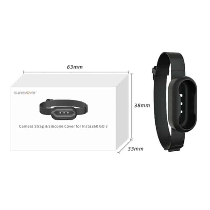 Für Insta360 GO 3 / 3S Sunnylife IST-Q9335 Kamera Silikonhülle Armband Fahrradgurt Erweiterungszubehör, For Insta360 GO 3 / 3S – Bild 9