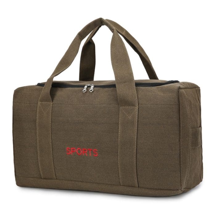 Tragbare Gepäcktasche aus Segeltuch mit großer Kapazität, Reiserucksack, Aufbewahrungstasche für den Umzug, Small, Large, Plus Large – Bild 1