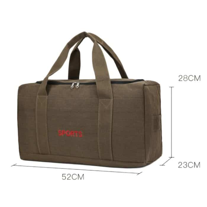 Tragbare Gepäcktasche aus Segeltuch mit großer Kapazität, Reiserucksack, Aufbewahrungstasche für den Umzug, Small, Large, Plus Large – Bild 2