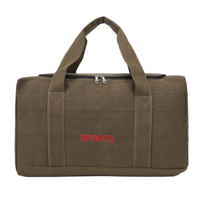 Tragbare Gepäcktasche aus Segeltuch mit großer Kapazität, Reiserucksack, Aufbewahrungstasche für den Umzug, Small, Large, Plus Large – Bild 3