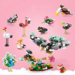 Vogelparadies Kleine Partikel Kinder Frühes Lernen Puzzle Bausteine ​​Spielzeug – Bild 2