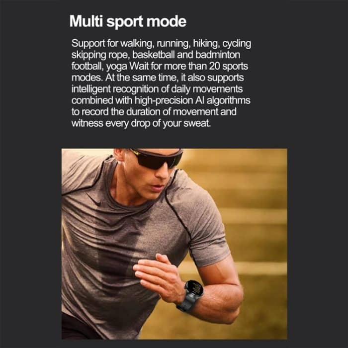 TK25 1.39英寸 IP67 wasserdichte Sport-Gesundheitsüberwachung Smart Bluetooth Calling Watch – Bild 11