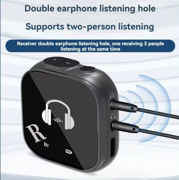 5,8G Wireless In-Ear-Monitorsystem unterstützt Dual-Ohrhörer-Monitoring, One To One, One To Two, One To Four – Bild 6