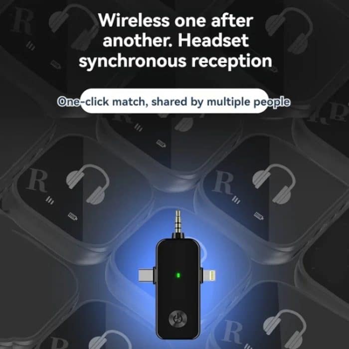 5,8G Wireless In-Ear-Monitorsystem unterstützt Dual-Ohrhörer-Monitoring, One To One, One To Two, One To Four – Bild 8