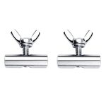 1 stücke RV Zelt 304 Edelstahl Rutsche Schiene Track Ring Schraube Mutter, 1pc, 2pcs