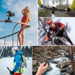 Octopus Fish Silikon Kamera Stativ Desktop Klappständer, With Bluetooth Controller+Adapter+Phone Clip+Storage Bag+Screws, Single Tripod – Bild 8