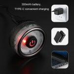 Rundes Fahrrad-Rücklicht mit intelligenter Induktionsbremse, Nachtfahr-Warnlicht, Cushion Model, Seat Post Model, Dual Bracket Model – Bild 4