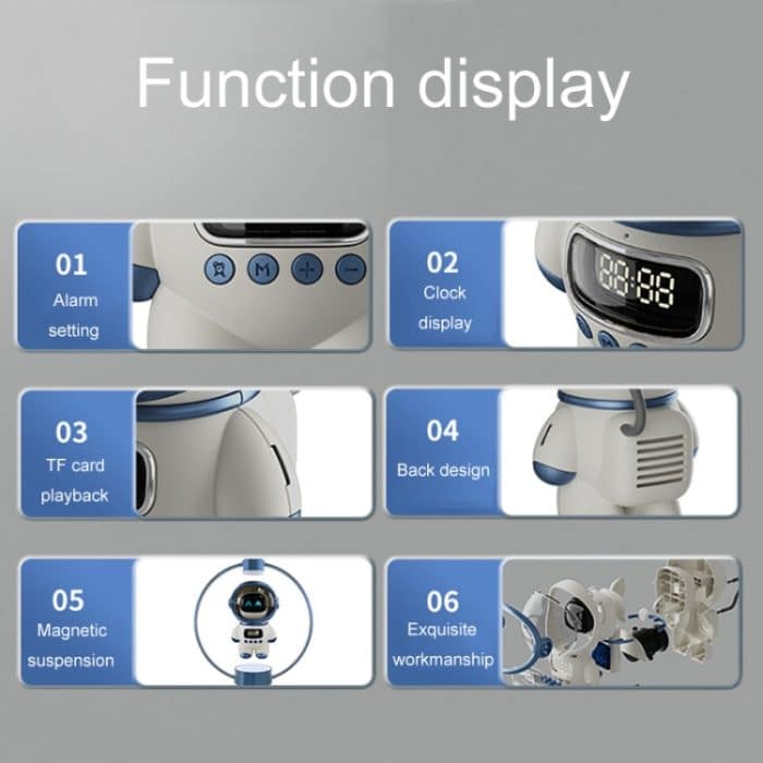 Magnetschwebebahn Astronaut Intelligent Voice Bluetooth Lautsprecher – Bild 6