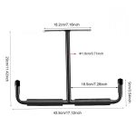 2 Stück/Packung Hochleistungs-Deckenaufbewahrungshaken zum Aufhängen von Holzleiterwerkzeugen und anderen sperrigen Gegenständen – Bild 3