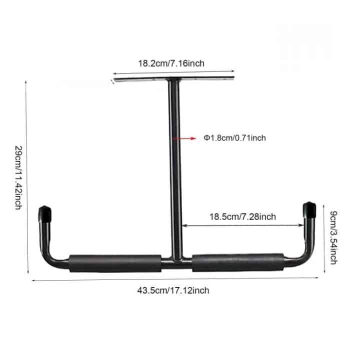 2 Stück/Packung Hochleistungs-Deckenaufbewahrungshaken zum Aufhängen von Holzleiterwerkzeugen und anderen sperrigen Gegenständen – Bild 3