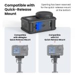 Für DJI Osmo Action 5 Pro aMagisn Silikon-Schutzhülle mit Trageband und Objektivdeckel – Bild 7