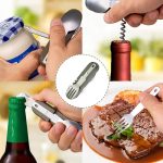 SY-FT008 7-in-1 Multifunktions Outdoor Camping Tragbare Klappgeschirr Kombination – Bild 10