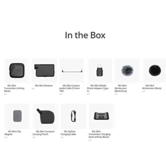 Original DJI-Mikrofon Mini (1 TX + 1 RX), 1 TX + 1 RX – Bild 8