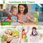 Cartoon Variety Dinosaurier USB Lade LED Bildschirm Timer Nachtlicht Elektronische Wecker – Bild 5