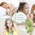 Cartoon Variety Dinosaurier USB Lade LED Bildschirm Timer Nachtlicht Elektronische Wecker – Bild 6