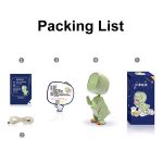 Cartoon Variety Dinosaurier USB Lade LED Bildschirm Timer Nachtlicht Elektronische Wecker – Bild 8