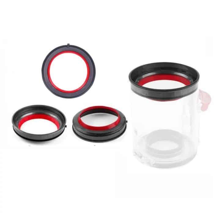 Ersatzteile für Staubsauger, For Dyson V10 Dust Bin Fixing Ring, For Dyson V11 Dust Bin Fixing Ring, For Dyson V12 Dust Bin Fixing Ring, For Dyson V10 Dust Bin Red Silicone Ring, For Dyson V11 Dust Bin Red Silicone Ring... – Bild 2