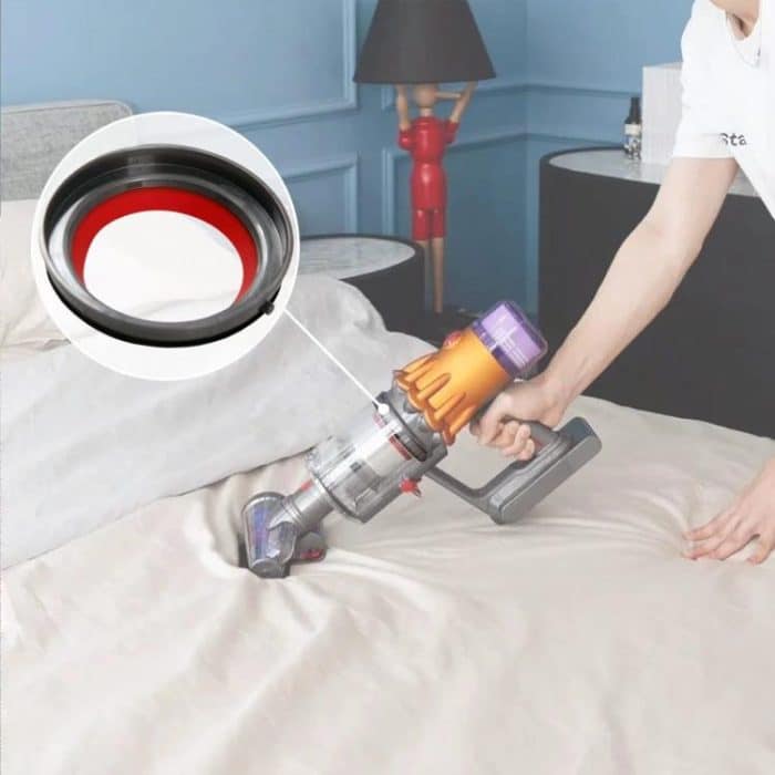 Ersatzteile für Staubsauger, For Dyson V10 Dust Bin Fixing Ring, For Dyson V11 Dust Bin Fixing Ring, For Dyson V12 Dust Bin Fixing Ring, For Dyson V10 Dust Bin Red Silicone Ring, For Dyson V11 Dust Bin Red Silicone Ring... – Bild 6