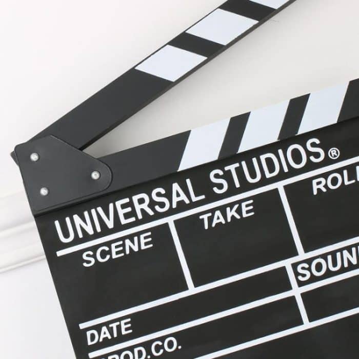 Holz Regiebrett Aufnahme Video Film Stadt Szene Rekordbrett Fotografie Requisiten – Bild 4