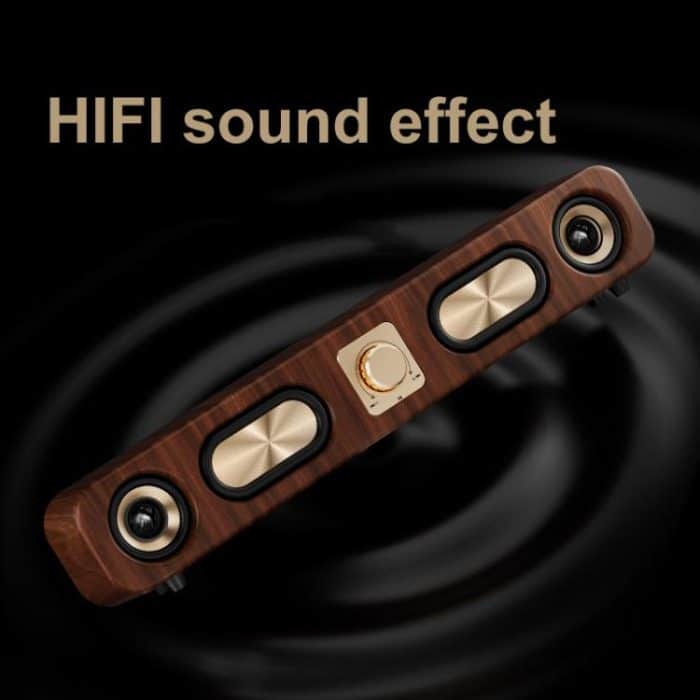 Havit M16 Retro HIFI Stereo Desktop Kabelloser Bluetooth-Lautsprecher – Bild 5