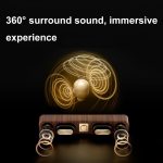 Havit M16 Retro HIFI Stereo Desktop Kabelloser Bluetooth-Lautsprecher – Bild 6