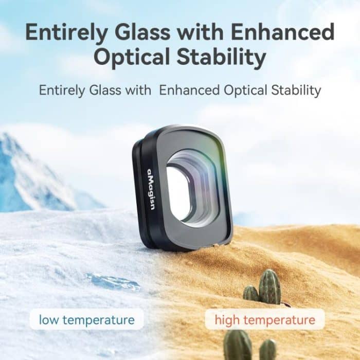 Für DJI Pocket 3 aMagisn Magnetfilter-Zubehör, 10X Macro Lens, 0.72X Wide Lens – Bild 6