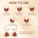 Double-Sided Silicone Thickened Inserts Gather Triangle Breast Pads, S/A, M/B, L/C, XL/D – Bild 8