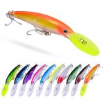 PROBEROS DW627 Long-Distance Casting Large Minnow Lure Fishing Bionic Bait – Bild 2
