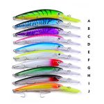 PROBEROS DW627 Long-Distance Casting Large Minnow Lure Fishing Bionic Bait – Bild 3