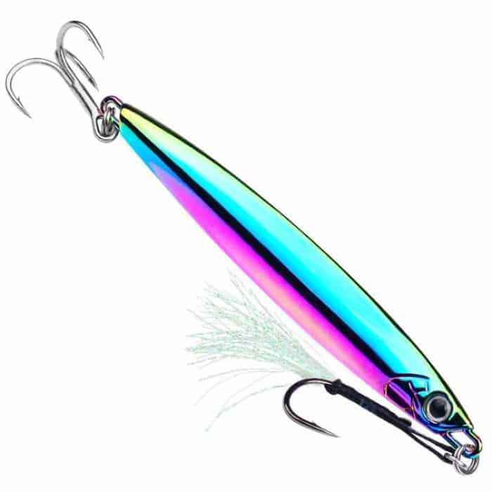 PROBEROS LF144 Zinc Alloy Lure Long-Distance Casting Fast-Draw Spanish Mackerel Mirror Bait – Bild 1