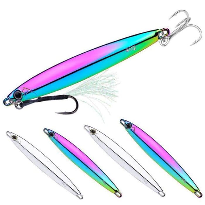 PROBEROS LF144 Zinc Alloy Lure Long-Distance Casting Fast-Draw Spanish Mackerel Mirror Bait – Bild 3
