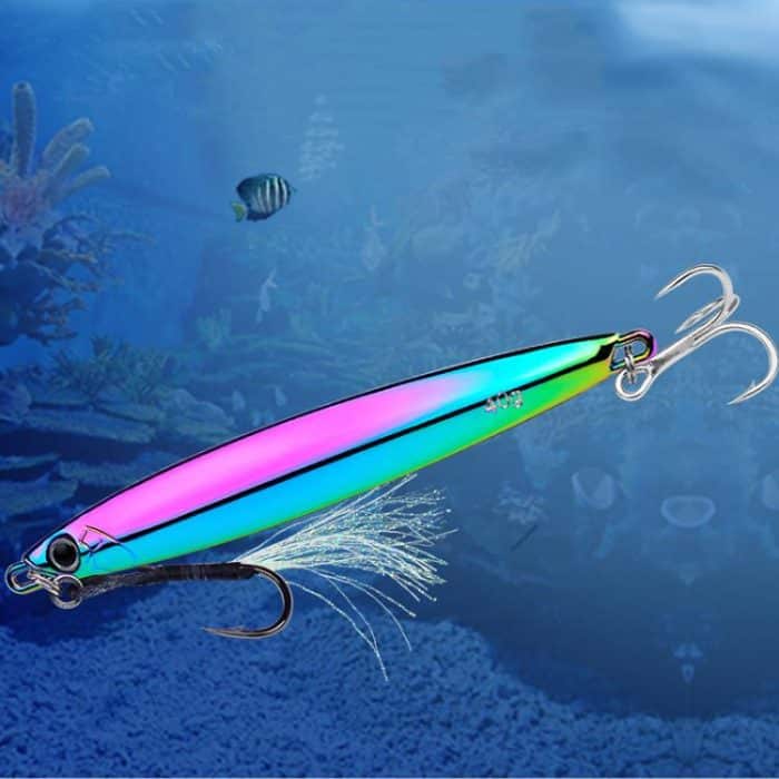 PROBEROS LF144 Zinc Alloy Lure Long-Distance Casting Fast-Draw Spanish Mackerel Mirror Bait, 15g, 20g – Bild 8
