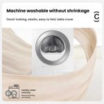 Rectangular Elastic Table Cover Hotel Restaurant Wedding Banquet Party Long Table Decoration Tablecloth – Bild 9