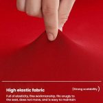 Simple Modern Stretch Round Table Cover Hotel Wedding Banquet Four Corners Large Round Table Cover – Bild 7