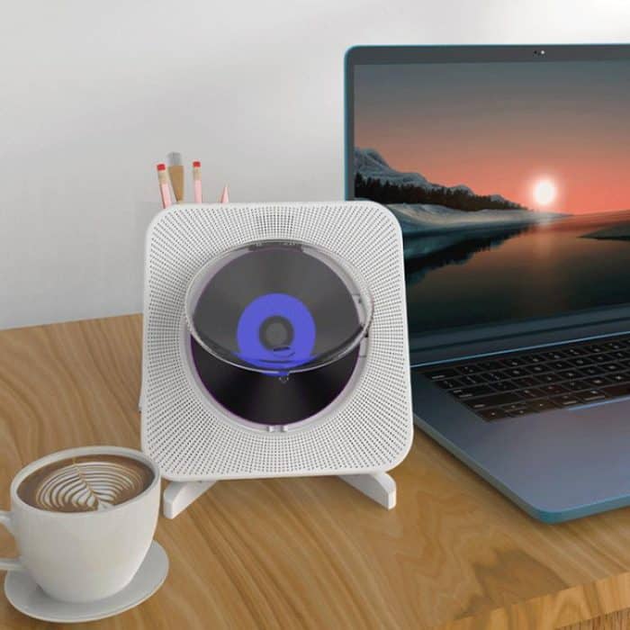 Kecag KC-807 Wall-mounted Home Retro Bluetooth CD Player, EU Plug, US Plug, UK Plug, AU Plug – Bild 8